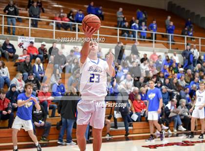 Thumbnail 1 in Ft Wayne Blackhawk Christian v 21st Century Gary (IHSAA 2A Semifinal) photogallery.