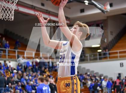 Thumbnail 1 in Ft Wayne Blackhawk Christian v 21st Century Gary (IHSAA 2A Semifinal) photogallery.