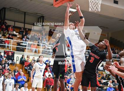 Thumbnail 3 in Ft Wayne Blackhawk Christian v 21st Century Gary (IHSAA 2A Semifinal) photogallery.