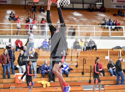 Thumbnail 1 in Ft Wayne Blackhawk Christian v 21st Century Gary (IHSAA 2A Semifinal) photogallery.