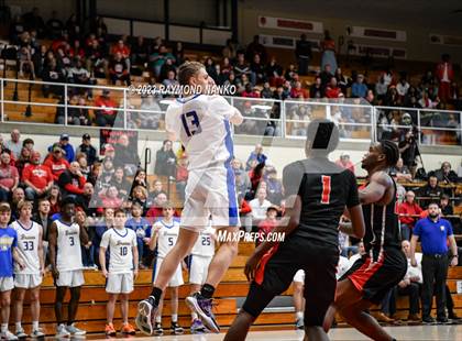 Thumbnail 3 in Ft Wayne Blackhawk Christian v 21st Century Gary (IHSAA 2A Semifinal) photogallery.