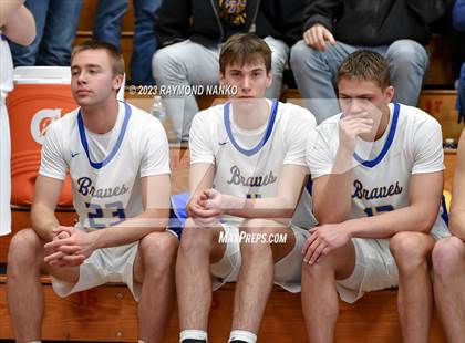 Thumbnail 3 in Ft Wayne Blackhawk Christian v 21st Century Gary (IHSAA 2A Semifinal) photogallery.