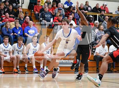 Thumbnail 1 in Ft Wayne Blackhawk Christian v 21st Century Gary (IHSAA 2A Semifinal) photogallery.