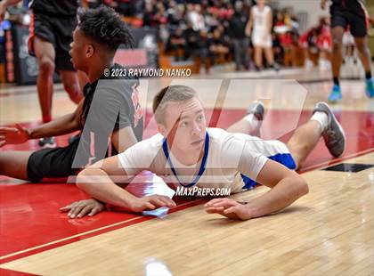 Thumbnail 3 in Ft Wayne Blackhawk Christian v 21st Century Gary (IHSAA 2A Semifinal) photogallery.