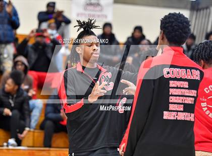 Thumbnail 1 in Ft Wayne Blackhawk Christian v 21st Century Gary (IHSAA 2A Semifinal) photogallery.