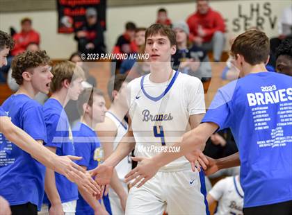 Thumbnail 1 in Ft Wayne Blackhawk Christian v 21st Century Gary (IHSAA 2A Semifinal) photogallery.