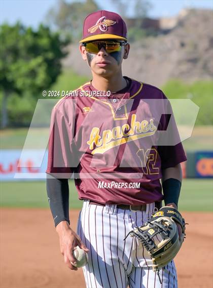 Thumbnail 2 in Nogales vs Sunrise Mountain (AIA 5A Round 3B Playoff) photogallery.