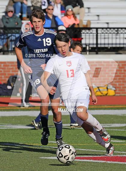 Thumbnail 2 in Ledyard vs Norwich Free Academy (ECC Tournament Play-in) photogallery.