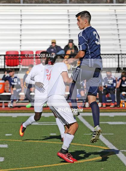Thumbnail 1 in Ledyard vs Norwich Free Academy (ECC Tournament Play-in) photogallery.