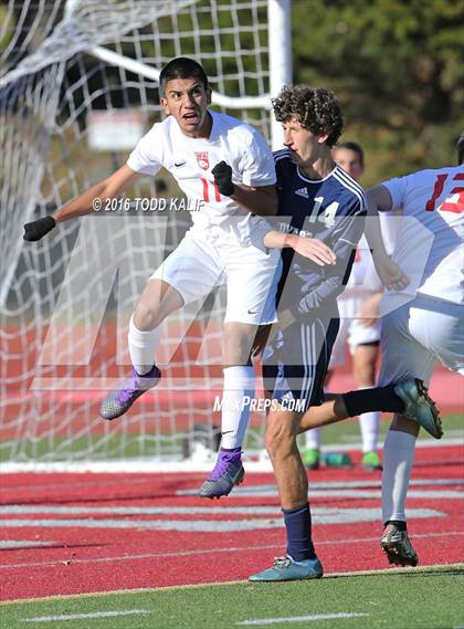 Thumbnail 2 in Ledyard vs Norwich Free Academy (ECC Tournament Play-in) photogallery.