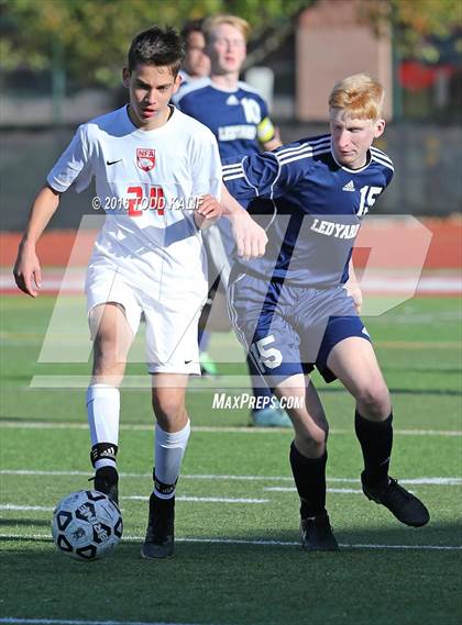 Thumbnail 3 in Ledyard vs Norwich Free Academy (ECC Tournament Play-in) photogallery.