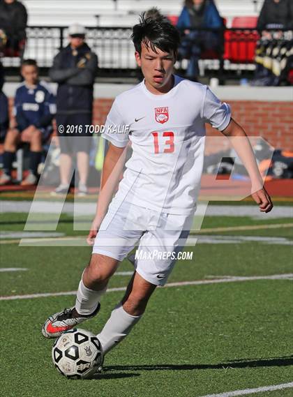Thumbnail 2 in Ledyard vs Norwich Free Academy (ECC Tournament Play-in) photogallery.