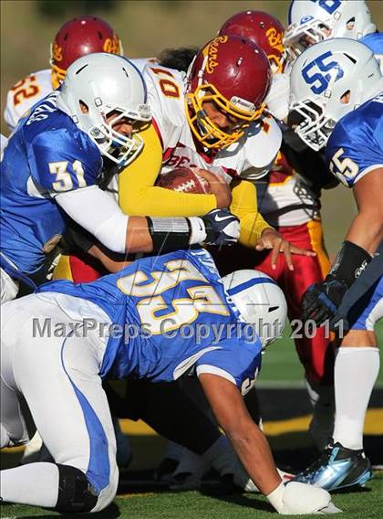 Thumbnail 2 in Menlo-Atherton vs. Serra (CIF CCS D2 Final) photogallery.