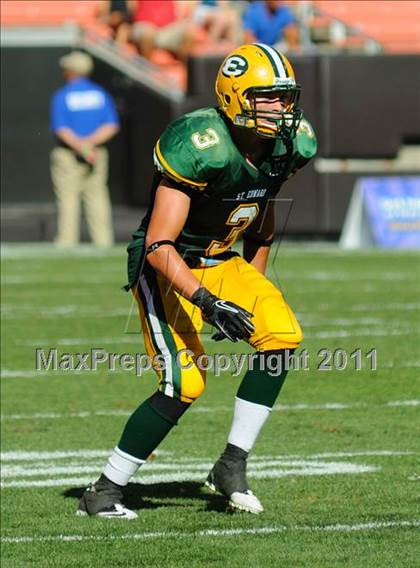 Thumbnail 1 in Mentor @ St. Edward (Cleveland Browns Charity Game) photogallery.