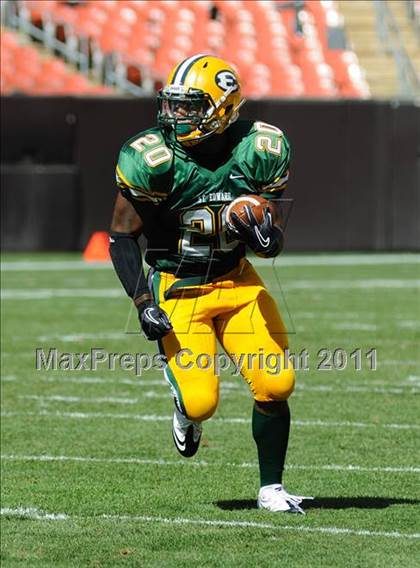 Thumbnail 2 in Mentor @ St. Edward (Cleveland Browns Charity Game) photogallery.