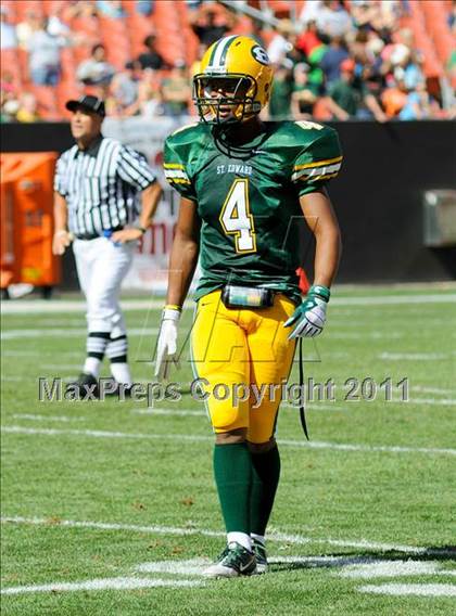 Thumbnail 1 in Mentor @ St. Edward (Cleveland Browns Charity Game) photogallery.