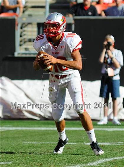 Thumbnail 1 in Mentor @ St. Edward (Cleveland Browns Charity Game) photogallery.