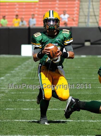 Thumbnail 1 in Mentor @ St. Edward (Cleveland Browns Charity Game) photogallery.