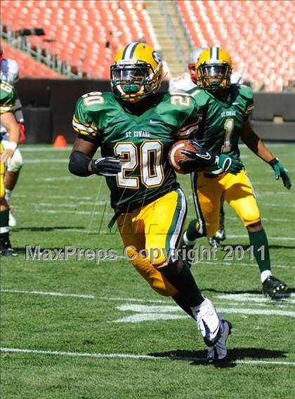 Thumbnail 1 in Mentor @ St. Edward (Cleveland Browns Charity Game) photogallery.