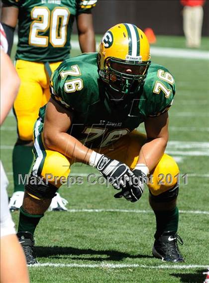 Thumbnail 3 in Mentor @ St. Edward (Cleveland Browns Charity Game) photogallery.