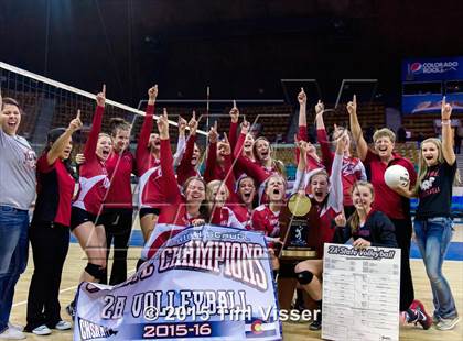 Thumbnail 3 in Resurrection Christian vs. Yuma (CHSAA 3A Final) photogallery.
