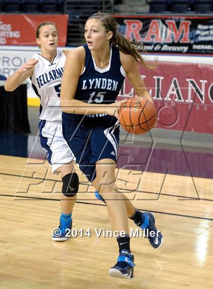 Thumbnail 1 in Bellarmine Prep vs. Lynden Christian photogallery.