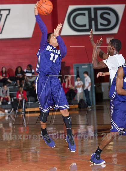 Thumbnail 1 in Turner [R. L.] vs Denton (Carrollton-Farmers Branch Basketball Classic) photogallery.