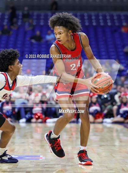 Thumbnail 1 in Kimball vs. Veterans Memorial (UIL 5A Basketball State Semifinal) photogallery.