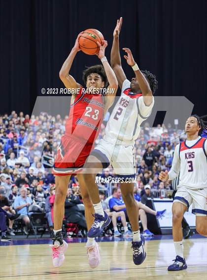 Thumbnail 3 in Kimball vs. Veterans Memorial (UIL 5A Basketball State Semifinal) photogallery.