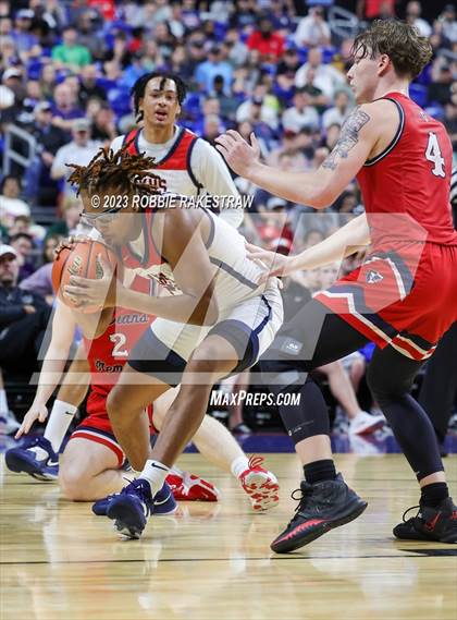 Thumbnail 1 in Kimball vs. Veterans Memorial (UIL 5A Basketball State Semifinal) photogallery.