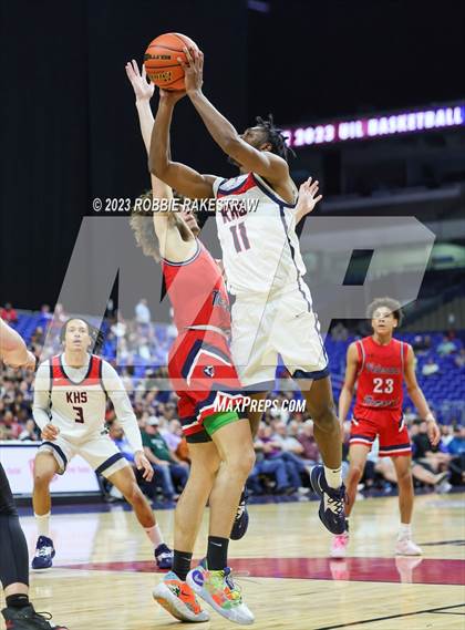 Thumbnail 3 in Kimball vs. Veterans Memorial (UIL 5A Basketball State Semifinal) photogallery.