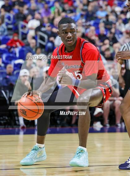 Thumbnail 2 in Kimball vs. Veterans Memorial (UIL 5A Basketball State Semifinal) photogallery.