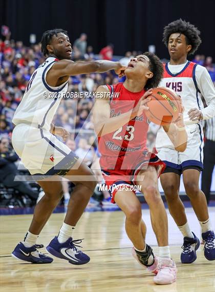 Thumbnail 3 in Kimball vs. Veterans Memorial (UIL 5A Basketball State Semifinal) photogallery.