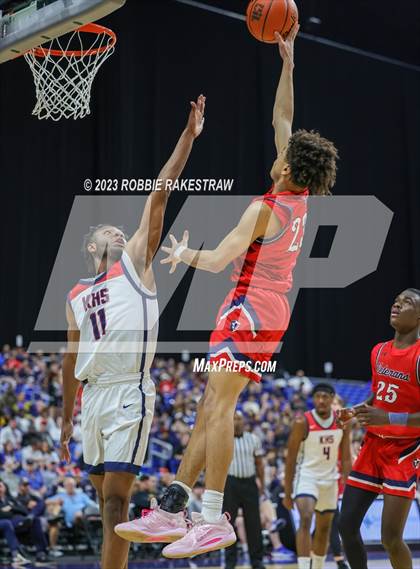 Thumbnail 2 in Kimball vs. Veterans Memorial (UIL 5A Basketball State Semifinal) photogallery.