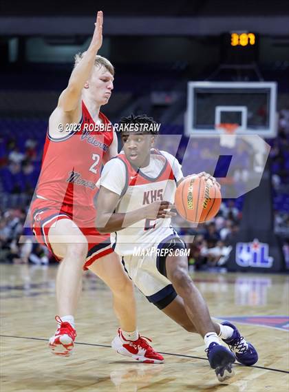 Thumbnail 1 in Kimball vs. Veterans Memorial (UIL 5A Basketball State Semifinal) photogallery.