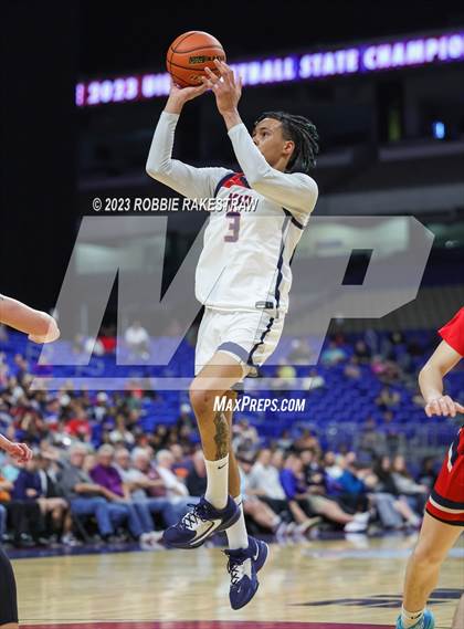 Thumbnail 3 in Kimball vs. Veterans Memorial (UIL 5A Basketball State Semifinal) photogallery.
