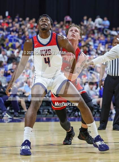 Thumbnail 2 in Kimball vs. Veterans Memorial (UIL 5A Basketball State Semifinal) photogallery.
