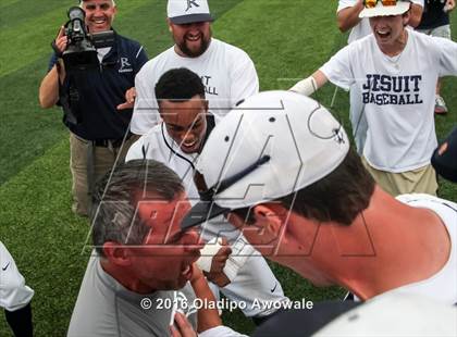 Thumbnail 1 in Oak Ridge vs. Dallas Jesuit (UIL Class 6A Region II Semifinal) photogallery.