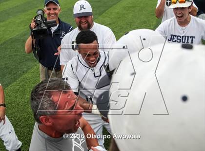 Thumbnail 3 in Oak Ridge vs. Dallas Jesuit (UIL Class 6A Region II Semifinal) photogallery.