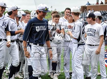 Thumbnail 3 in Oak Ridge vs. Dallas Jesuit (UIL Class 6A Region II Semifinal) photogallery.