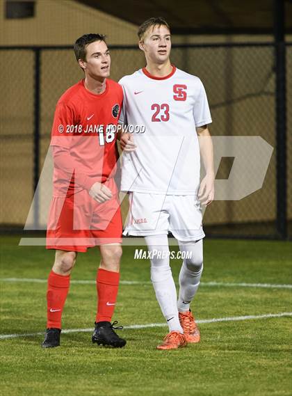Thumbnail 2 in Burlingame vs. St. Ignatius (CIF CCS Open Division Final) photogallery.