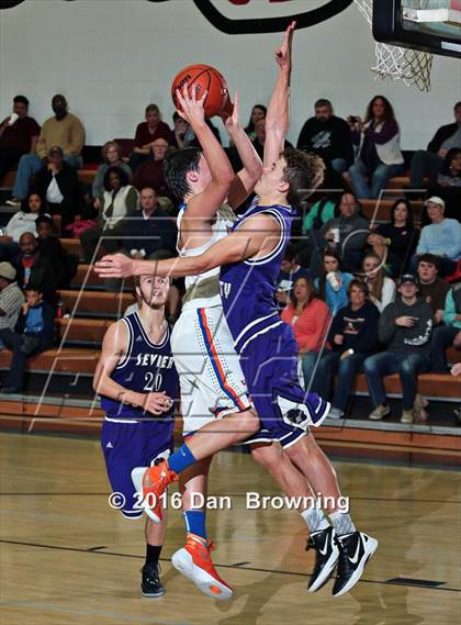 Thumbnail 1 in Sevier County vs William Blount  (Renasant Bank Christmas Tournament) photogallery.