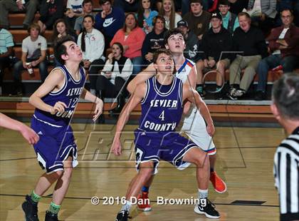 Thumbnail 3 in Sevier County vs William Blount  (Renasant Bank Christmas Tournament) photogallery.