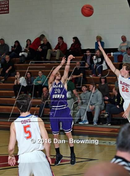 Thumbnail 1 in Sevier County vs William Blount  (Renasant Bank Christmas Tournament) photogallery.