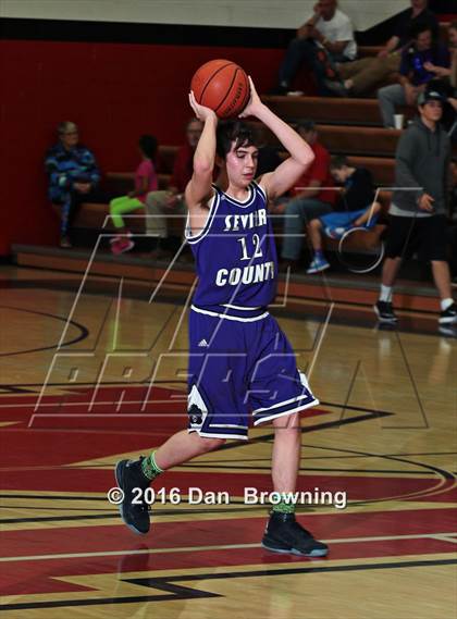 Thumbnail 2 in Sevier County vs William Blount  (Renasant Bank Christmas Tournament) photogallery.