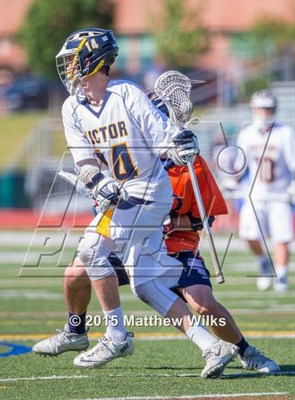 Thumbnail 3 in Victor vs. Manhasset (NYSPHSAA Class B Final) photogallery.