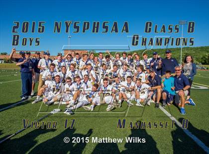 Thumbnail 3 in Victor vs. Manhasset (NYSPHSAA Class B Final) photogallery.