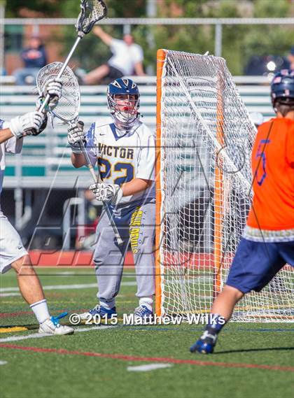 Thumbnail 2 in Victor vs. Manhasset (NYSPHSAA Class B Final) photogallery.