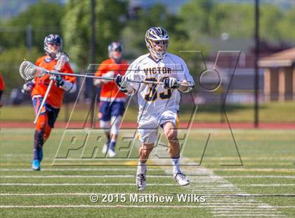 Thumbnail 2 in Victor vs. Manhasset (NYSPHSAA Class B Final) photogallery.
