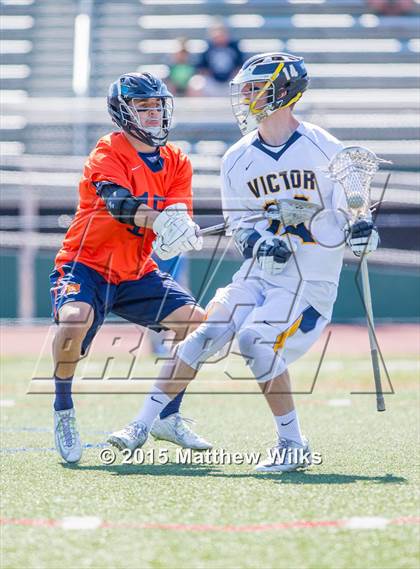 Thumbnail 3 in Victor vs. Manhasset (NYSPHSAA Class B Final) photogallery.